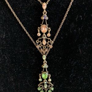 Peach Vintage Necklace